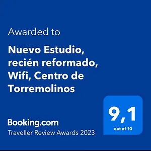 Apartamento Nuevo Estudio, Recién Reformado, Wifi, Centro De, Torremolinos